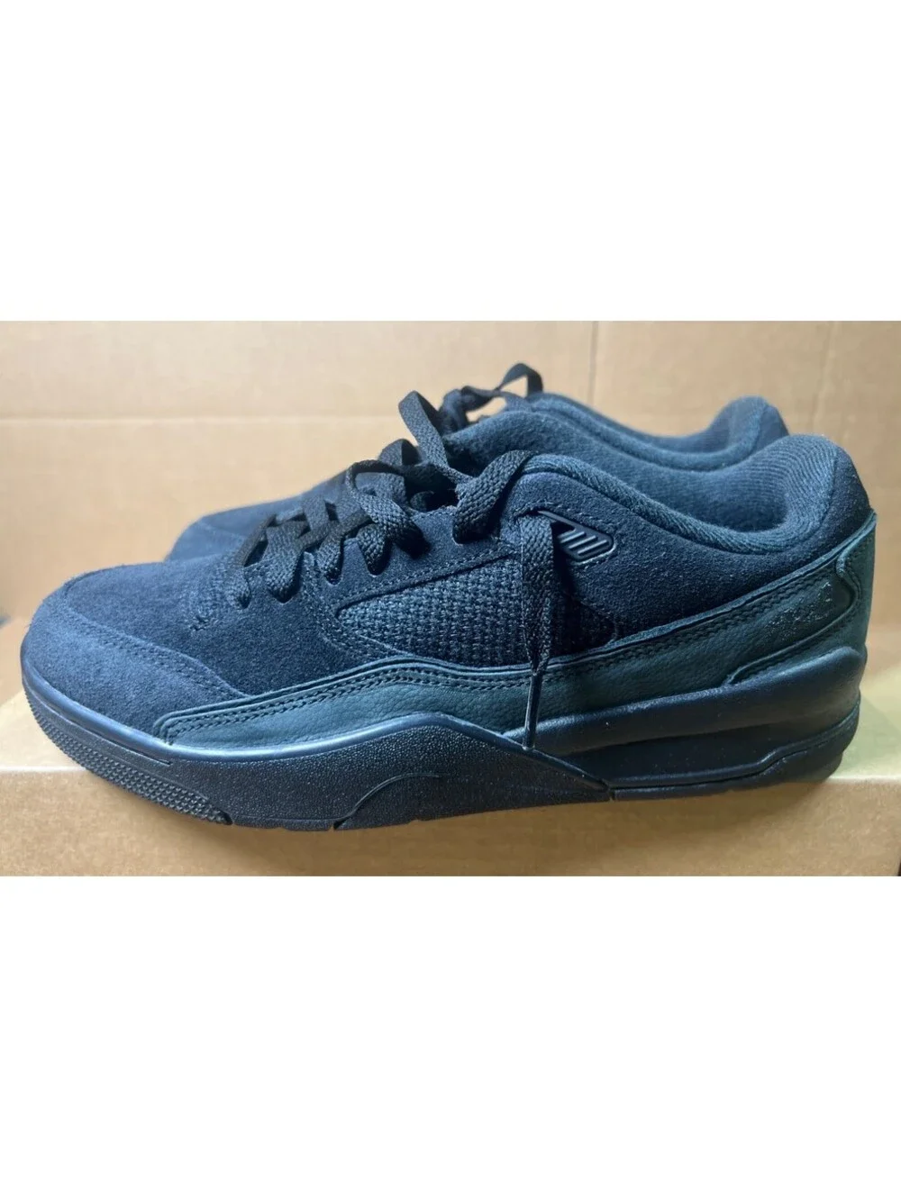 Air Jordan Flight Court 'Black Anthracite' HF3255-010 Sz 8.5 Men’s